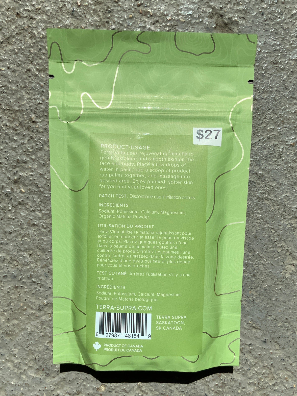 Terra Supra - Terra Vida Matcha Clay Scrub