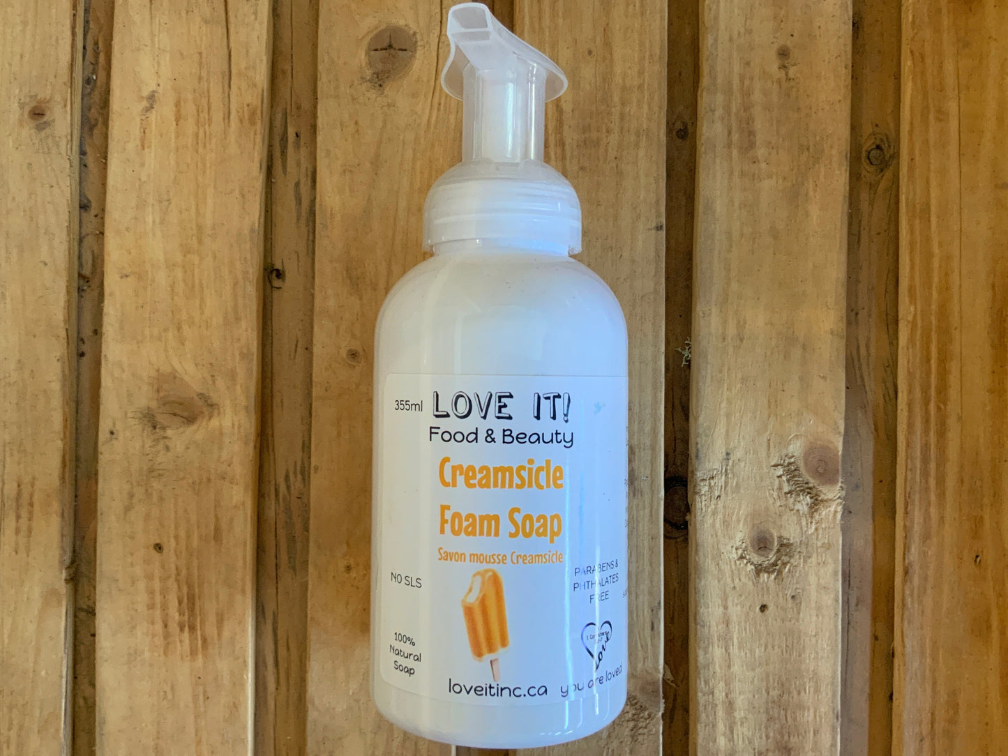 Love it Food & Beauty Inc. - Foaming Hand Soap - Creamsicle