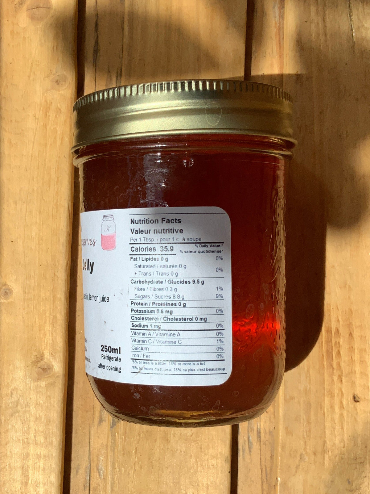 Kristen’s Preserves - 250ml Jelly - Crabapple