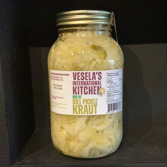 Vesela’s - Large Kraut - Dill Pickle