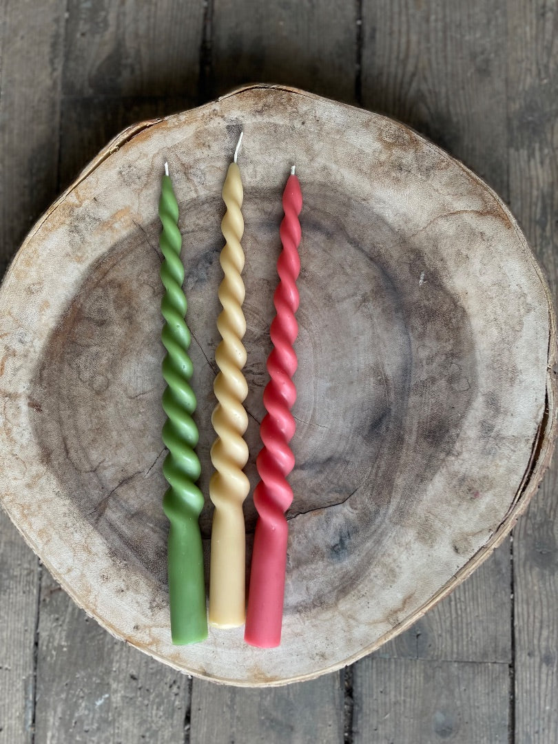 Five of Hearts - Unicorn Horn Taper Candle