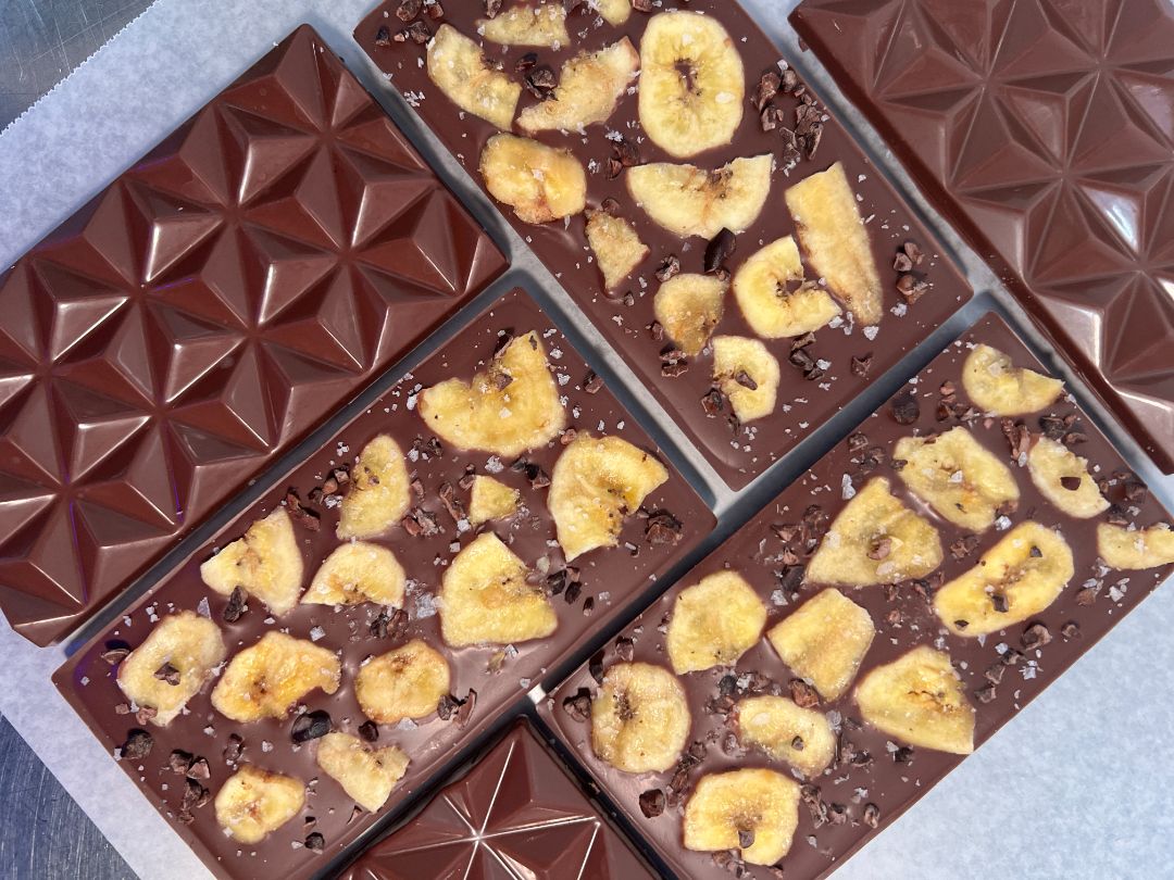 Those Girls at the Market - Chunky Monkey Coconut Milk Chocolate
