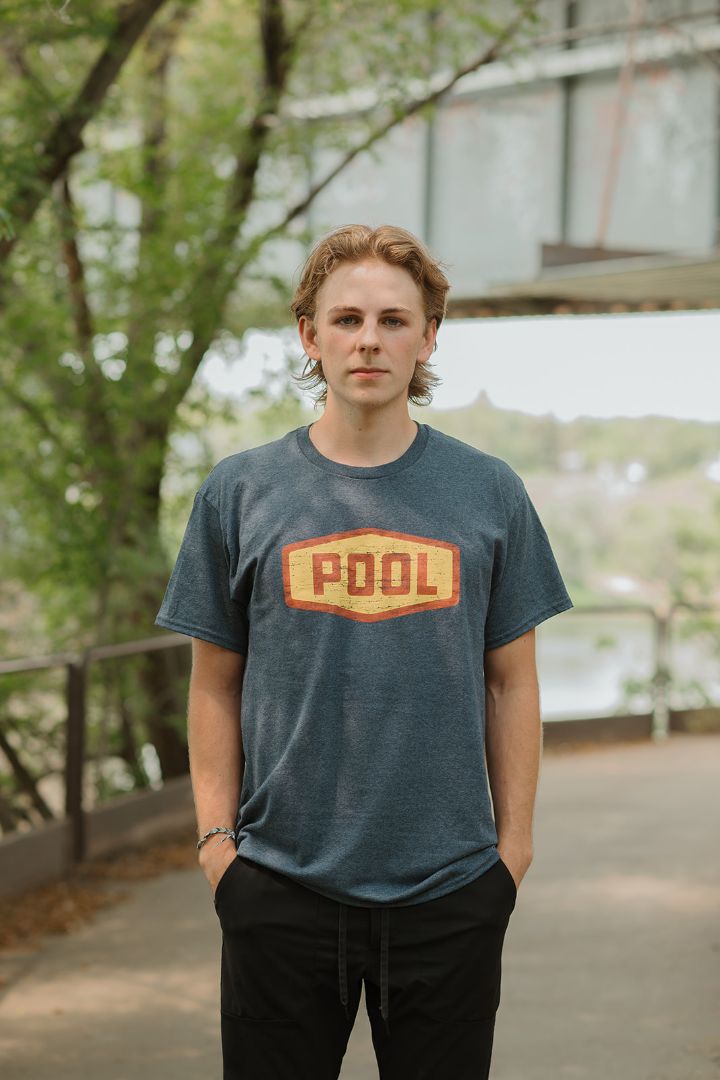 Prairie Print House - Pool T-Shirt - Small