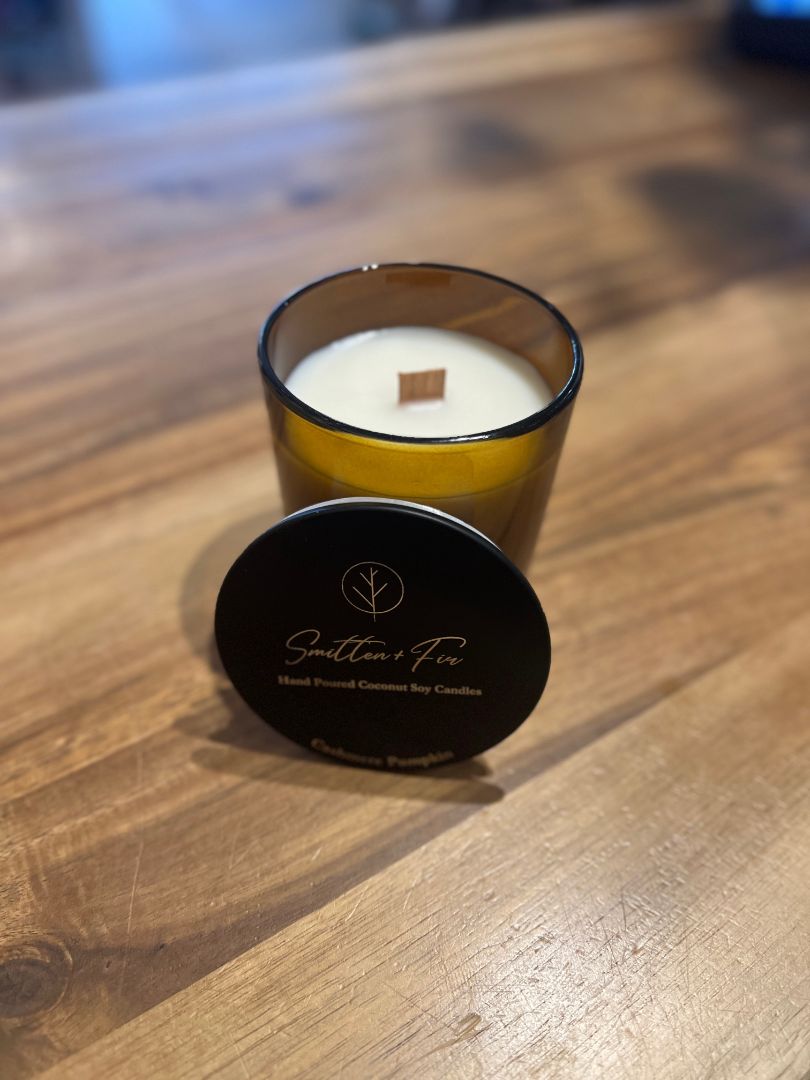 Smitten & Fir Candle Co. - 10oz Cashmere Pumpkin