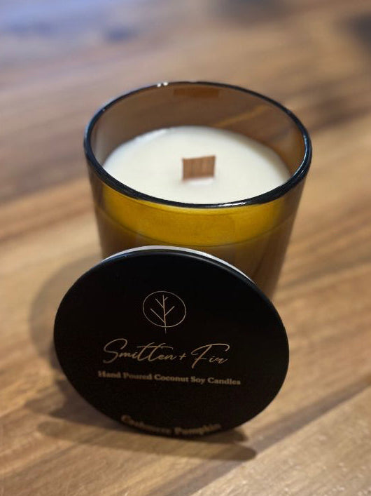 Smitten & Fir Candle Co. - 10oz Cashmere Pumpkin