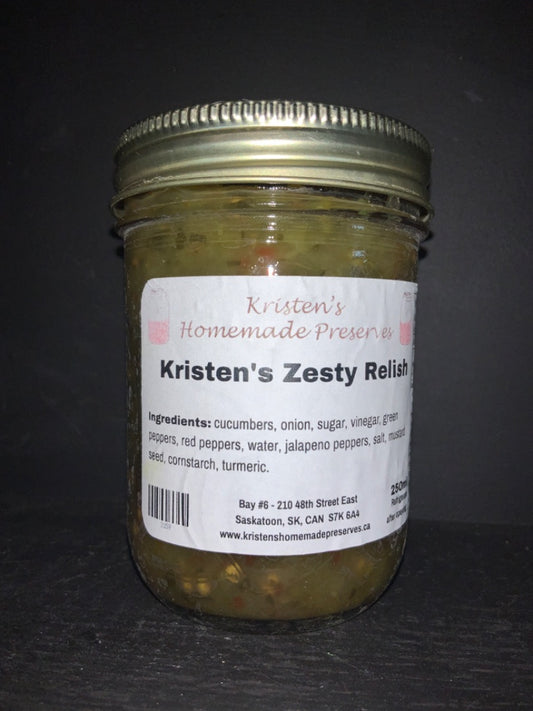 Kristen’s Preserves - Relish - Kristen's Zesty (250ml)