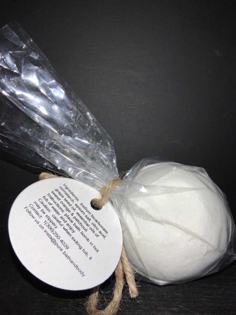 Pure Bath & Body - Bath Bombs - Sweet Orange Patchouli