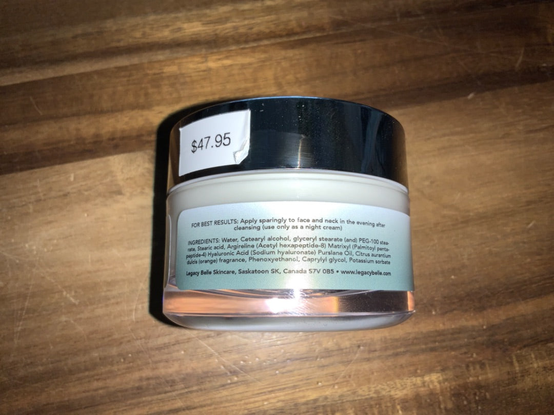 Natural Plantation - Legacy Belle - Night Cream