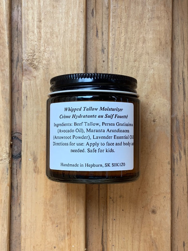 Tobin Ranch Tallow - Whipped Tallow Moisturizer - Lavender