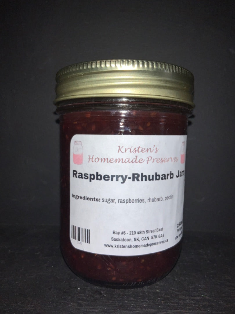 Kristen’s Preserves - Jam - Raspberry Rhubarb