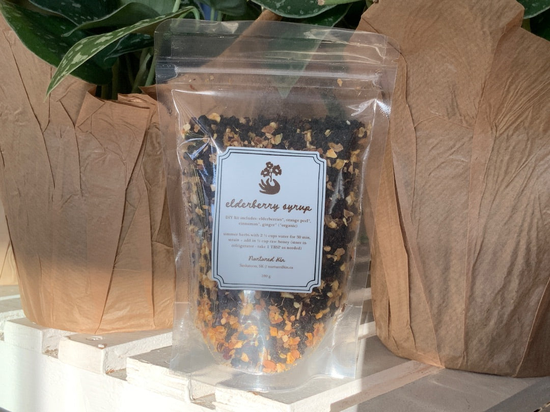 Nurtured Kin - Elderberry Syrup Kit