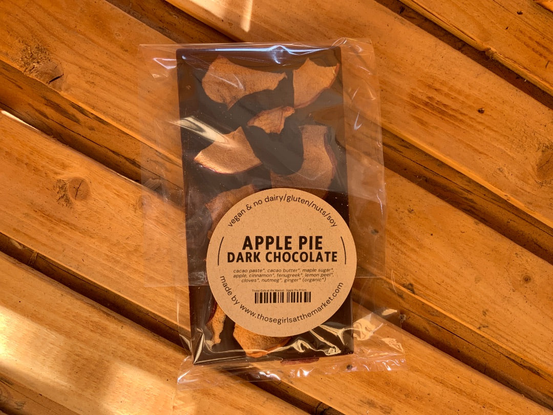 Those Girls at the Market - Apple Pie Prism Chocolate Bar