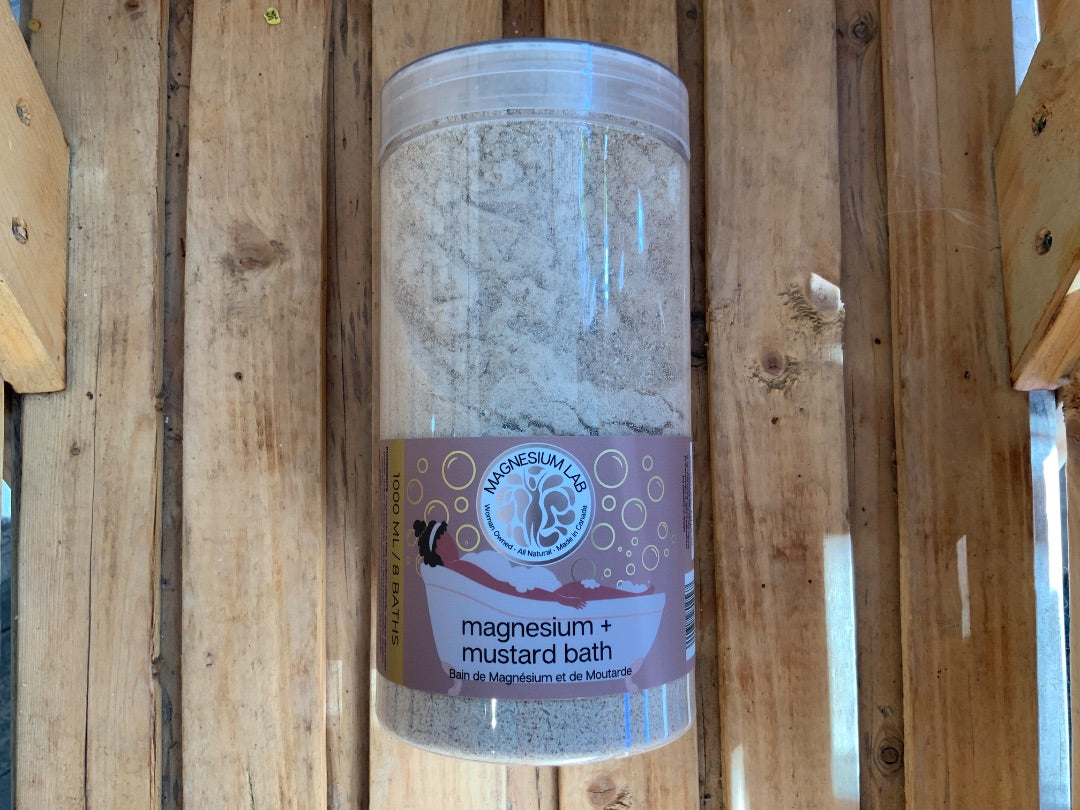 Studio on 27 - Magnesium & Mustard Bath Infusion - XL - 1L