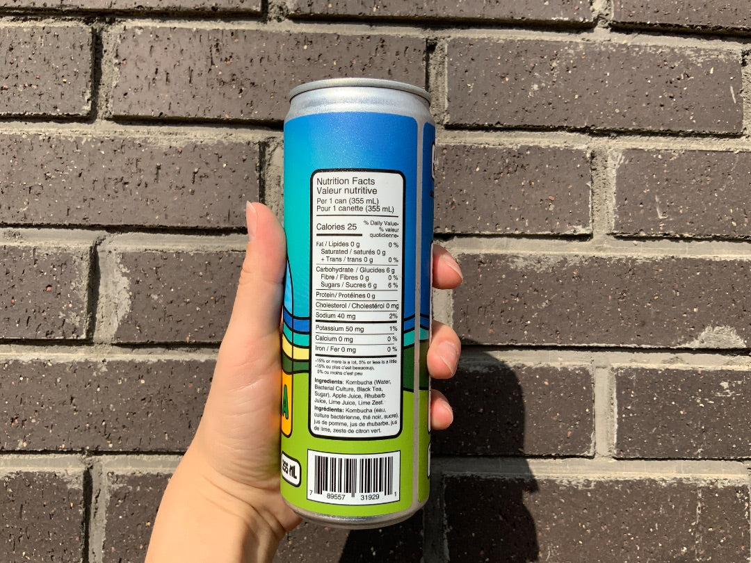 Jam’bucha Kombucha - Apple Rhubard (Cool Runnings)