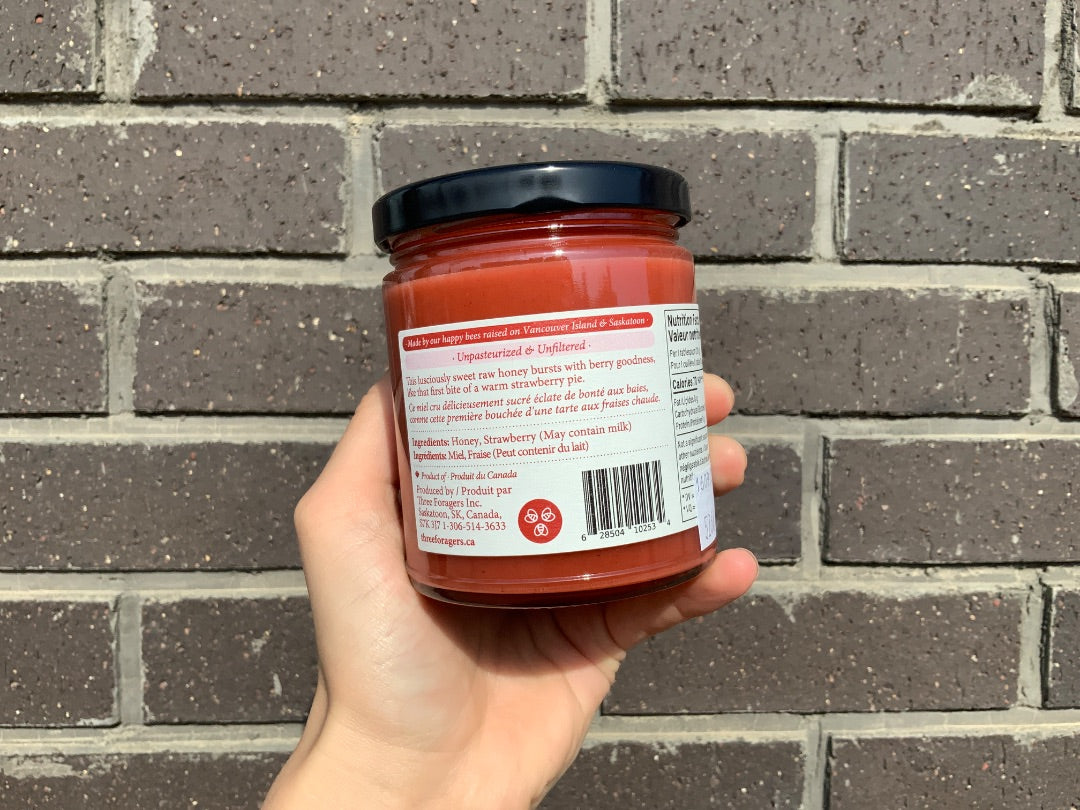Three Foragers Bee Co. - Strawberry Honey