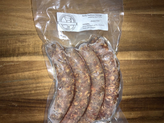 Brooksdale Coulee farms - Garlic Toulouse Sausage