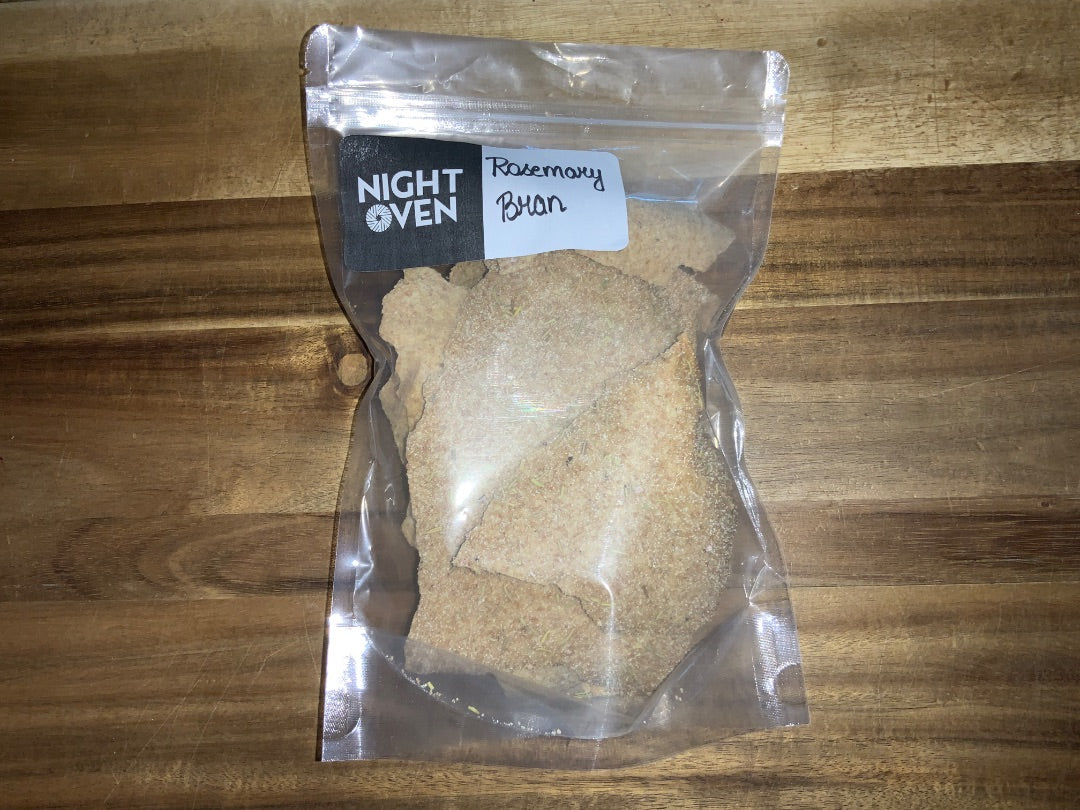 The Night Oven - Rosemary Bran Crackers