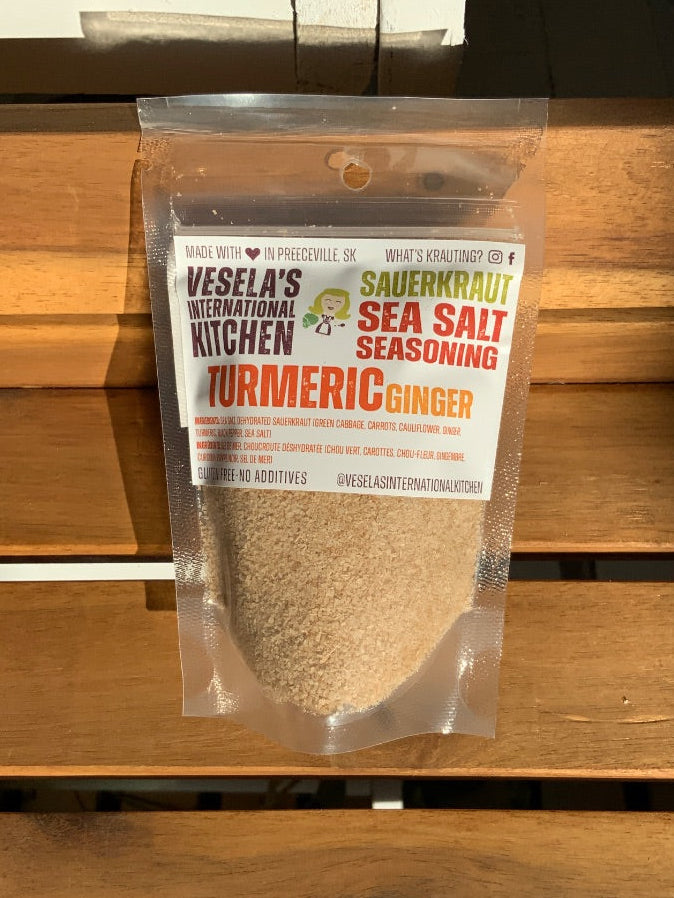 Vesela's International Kitchen - Sea Salt - Turmeric Ginger