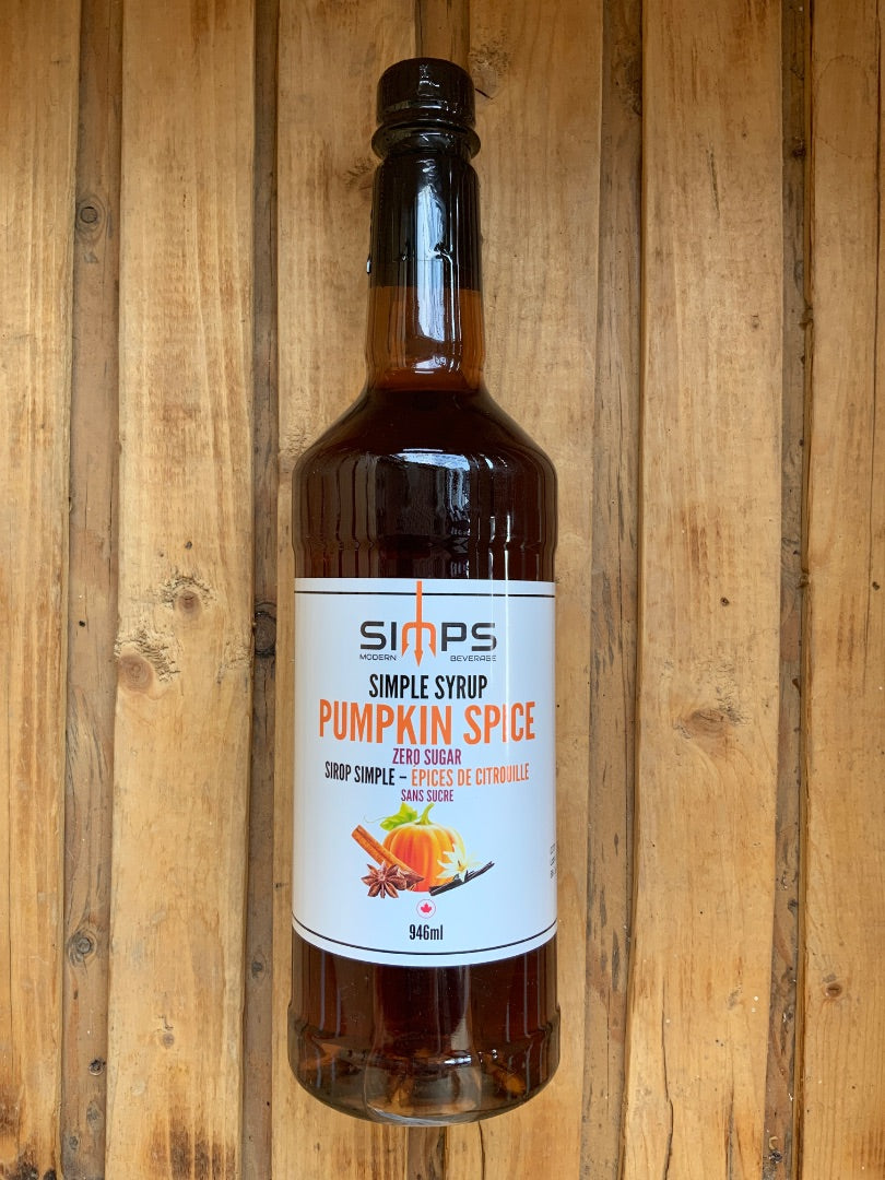 Powerhouse Endeavours - Simps Simple Syrup - Pumpkin Spice - Zero Sugar