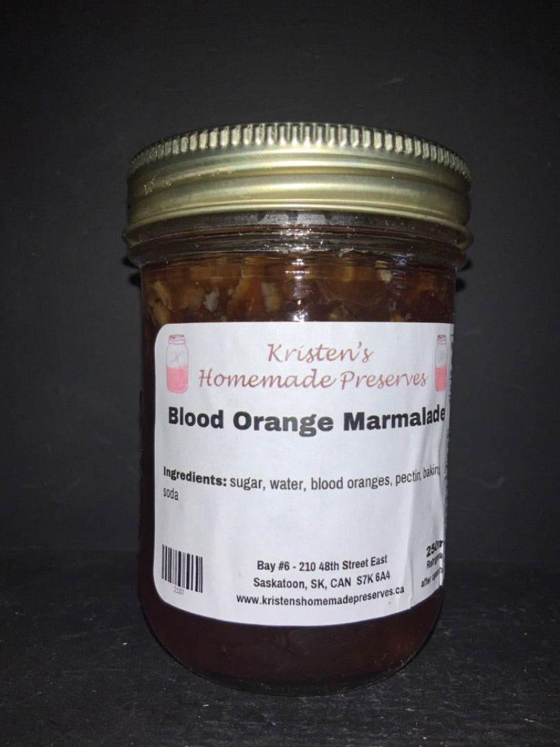 Kristen’s Preserves - Blood Orange Marmalade