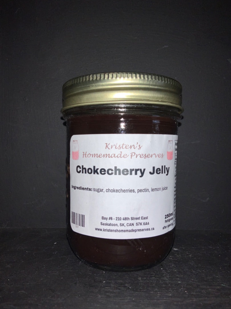 Kristen’s Preserves - Chokecherry Jelly