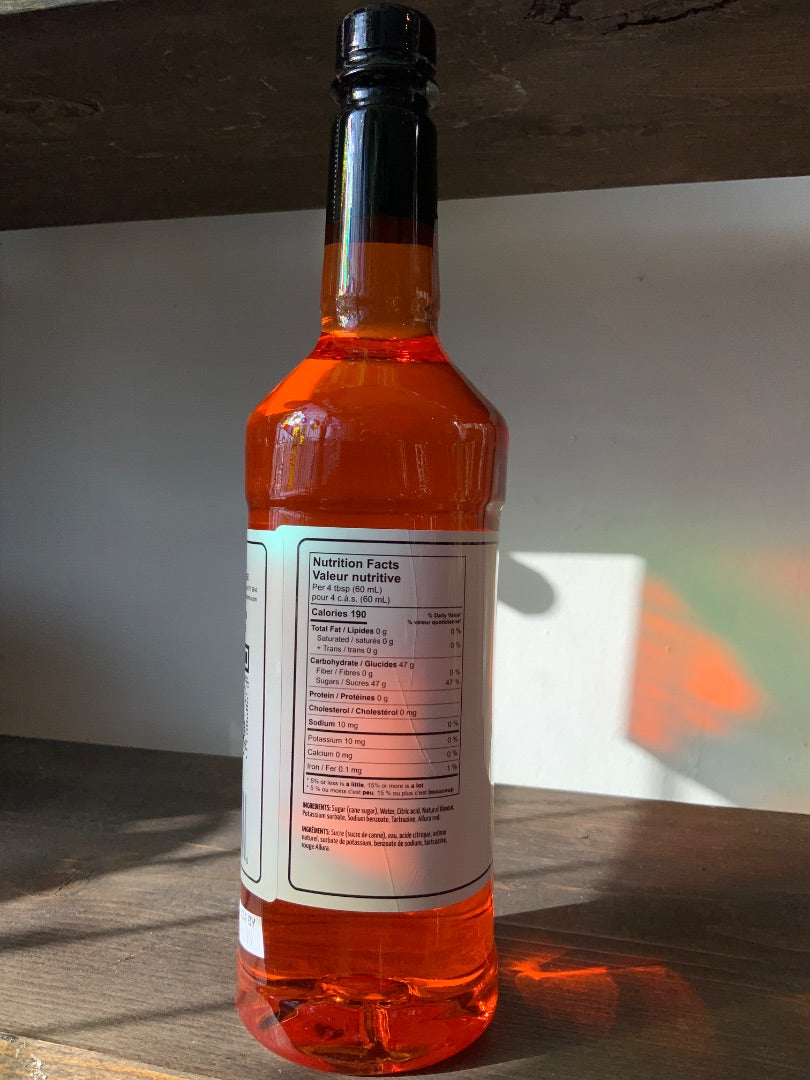 Powerhouse Endeavours - Simps Simple Syrup - Peach