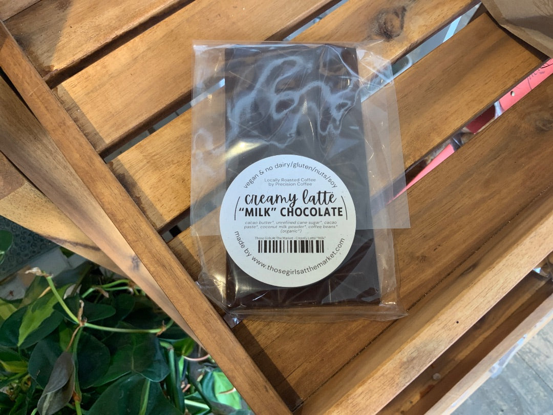 Those Girls At The Market - Creamy Latté “Milk” Chocolate Prism Bar