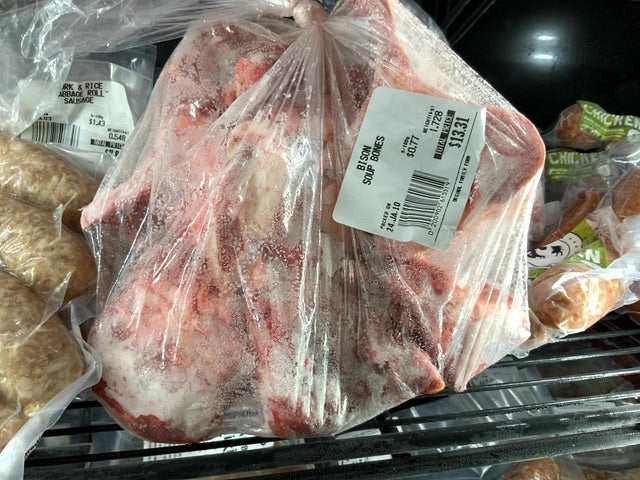 Original Family Farm - Bison Soup Bones (~1kg)