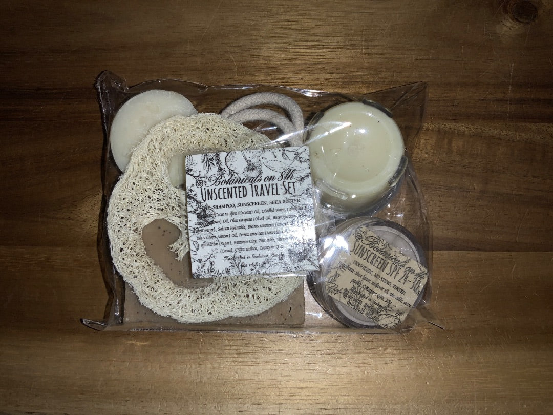 Botanicals On 8th - Unscented Travel Set