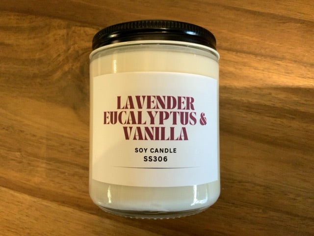 SS306 Artisan - Lavender Eucalyptus & Vanilla Soy Candle
