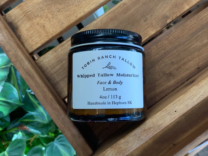 Tobin Ranch Tallow Whipped Tallow Moisturizer - Lemon