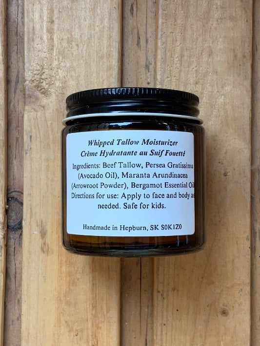 Tobin Ranch Tallow - Whipped Tallow Moisturizer - Bergamot