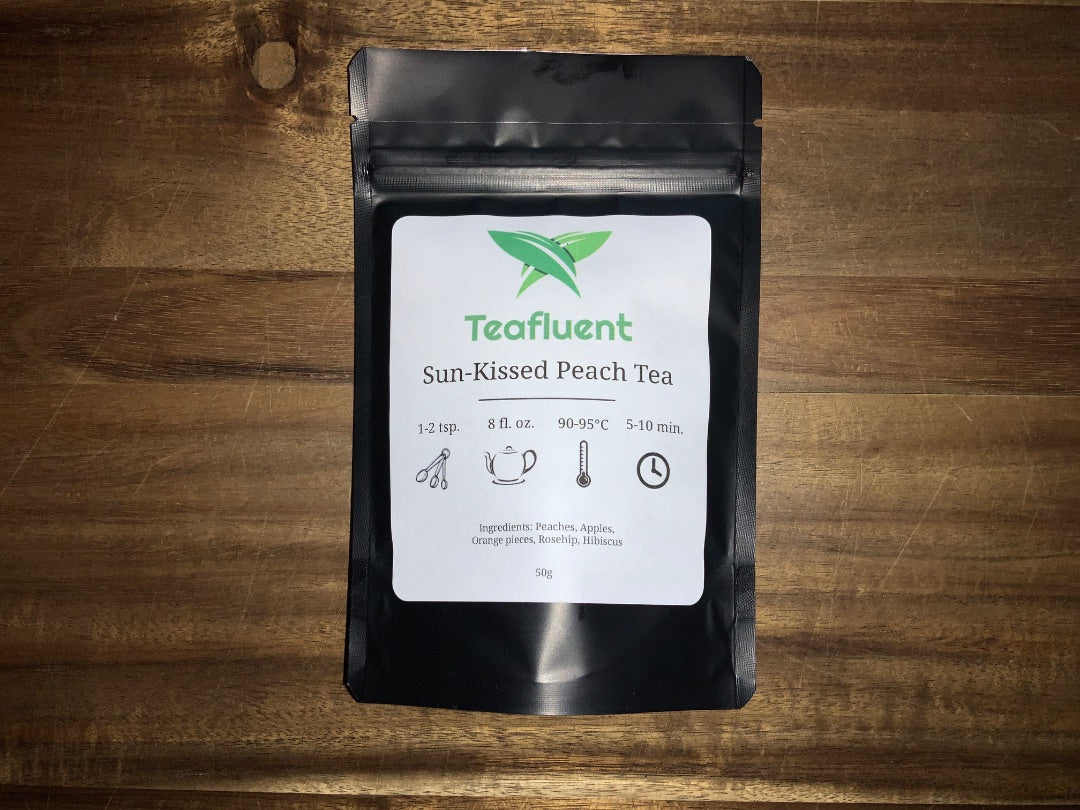 Teafluent - Sun Kissed Peach Loose Tea