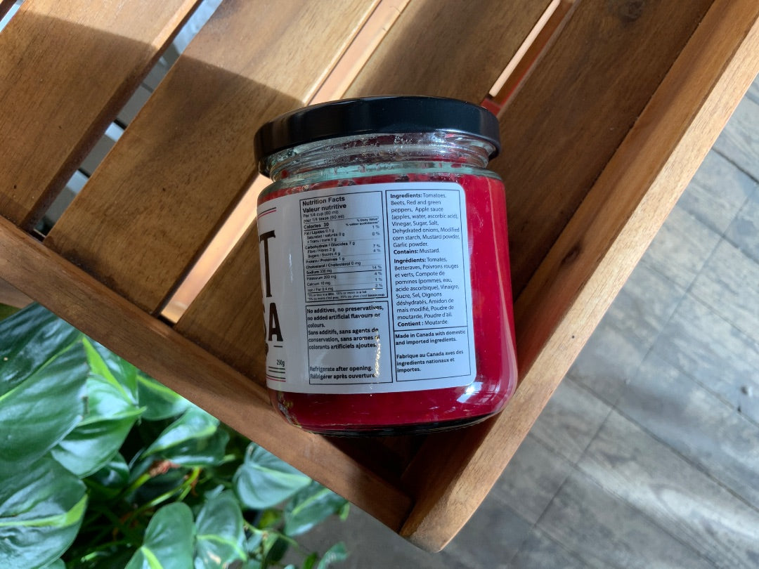 Brooks Beet Salsa - Stocking Stuffer - 250ml Medium