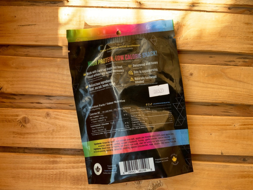 Carzan Local Meats Ltdr - Grass Fed Beef Jerky - What The Flavour