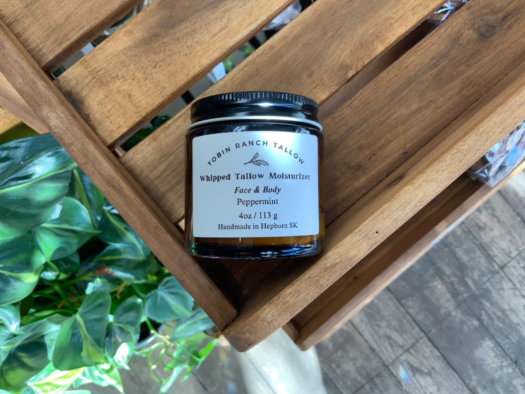 Tobin Ranch Tallow - Whipped Tallow Moisturizer - Peppermint