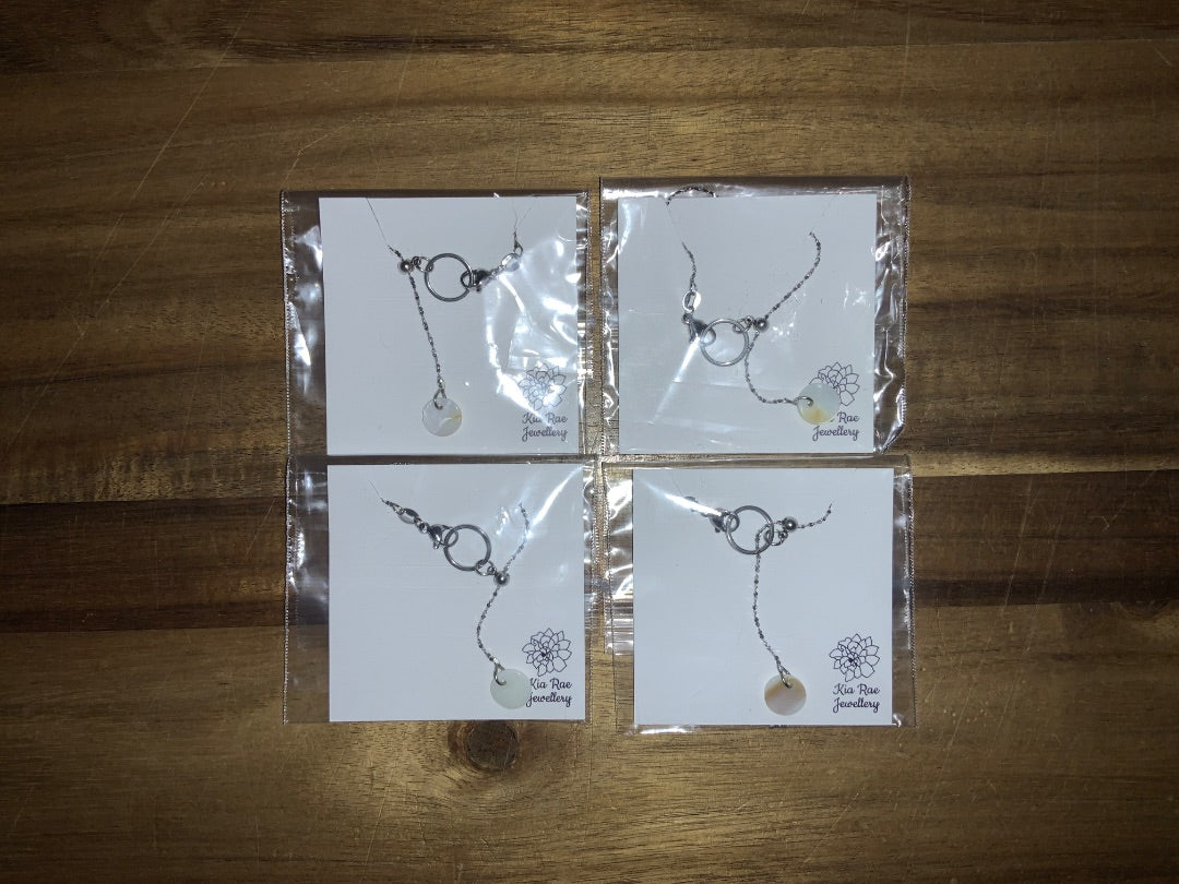 Kia Rae Jewellery - Stainless Steel Shell w/Shell Necklace