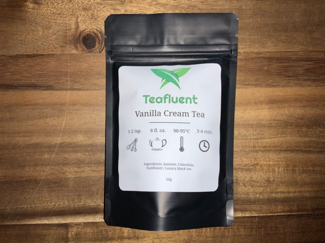 Teafluent - Vanilla Cream Loose Tea