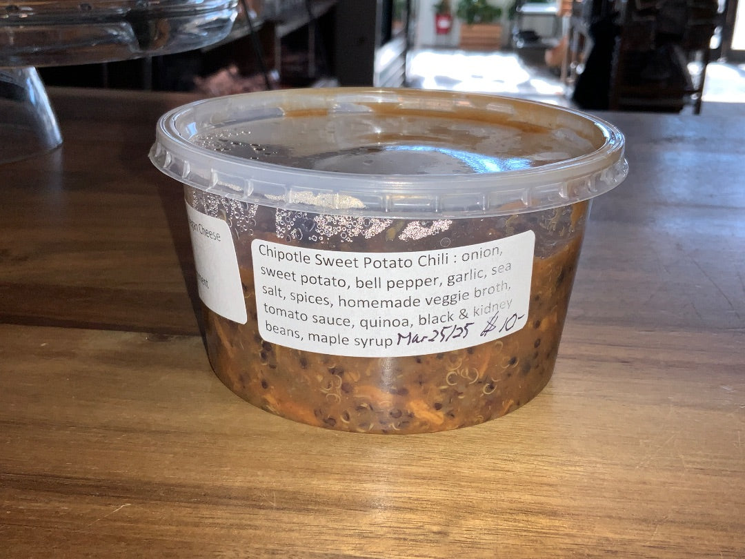 JJ's Vegan Cheese - Small Chipotle Sweet Potato Chili