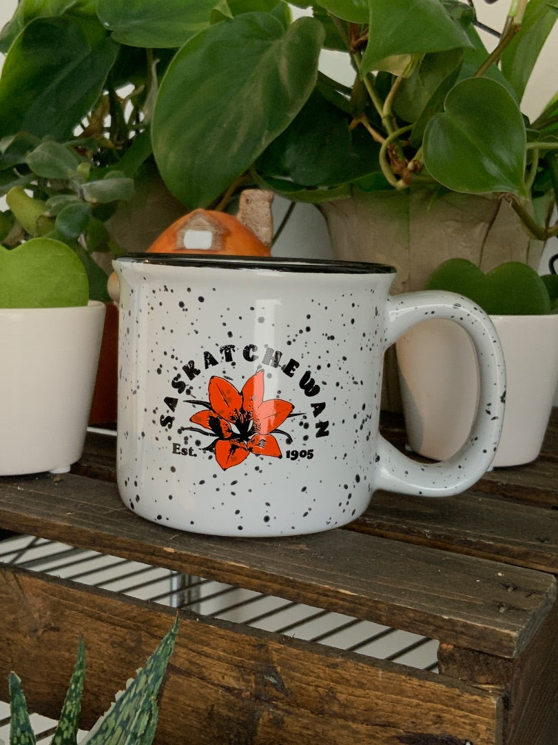 Prairie Print House - Saskatchewan Prairie Lily Mug