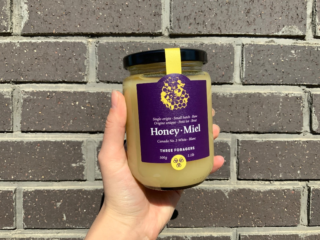 Three Foragers - Raw Creamed Honey (500g)