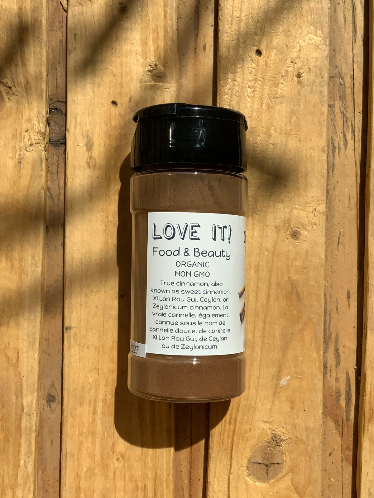 Love It Food & Beauty Inc. - Organic Cinnamon