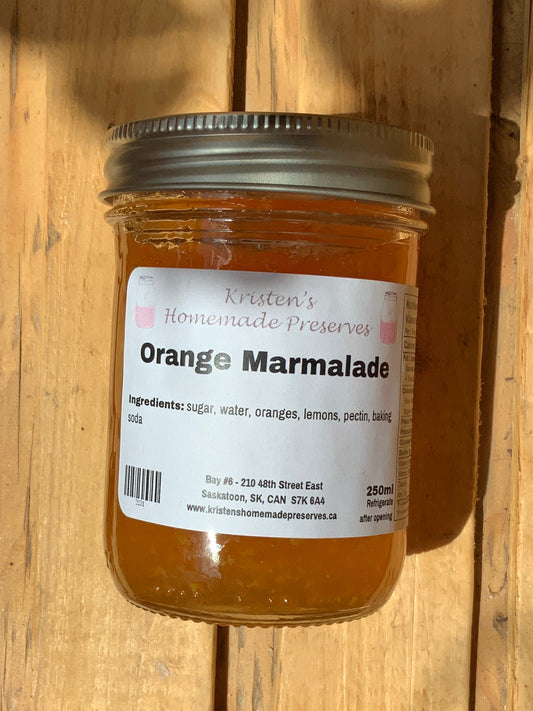 Kristen’s Preserves - Marmalade - Orange