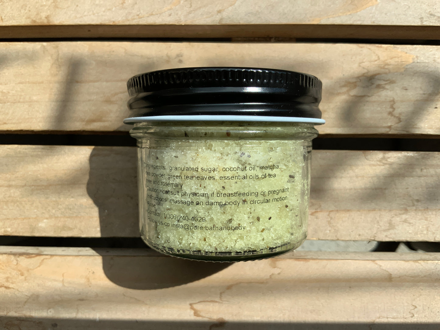 Pure Bath & Body - Green Tea Sugar Body Scrub
