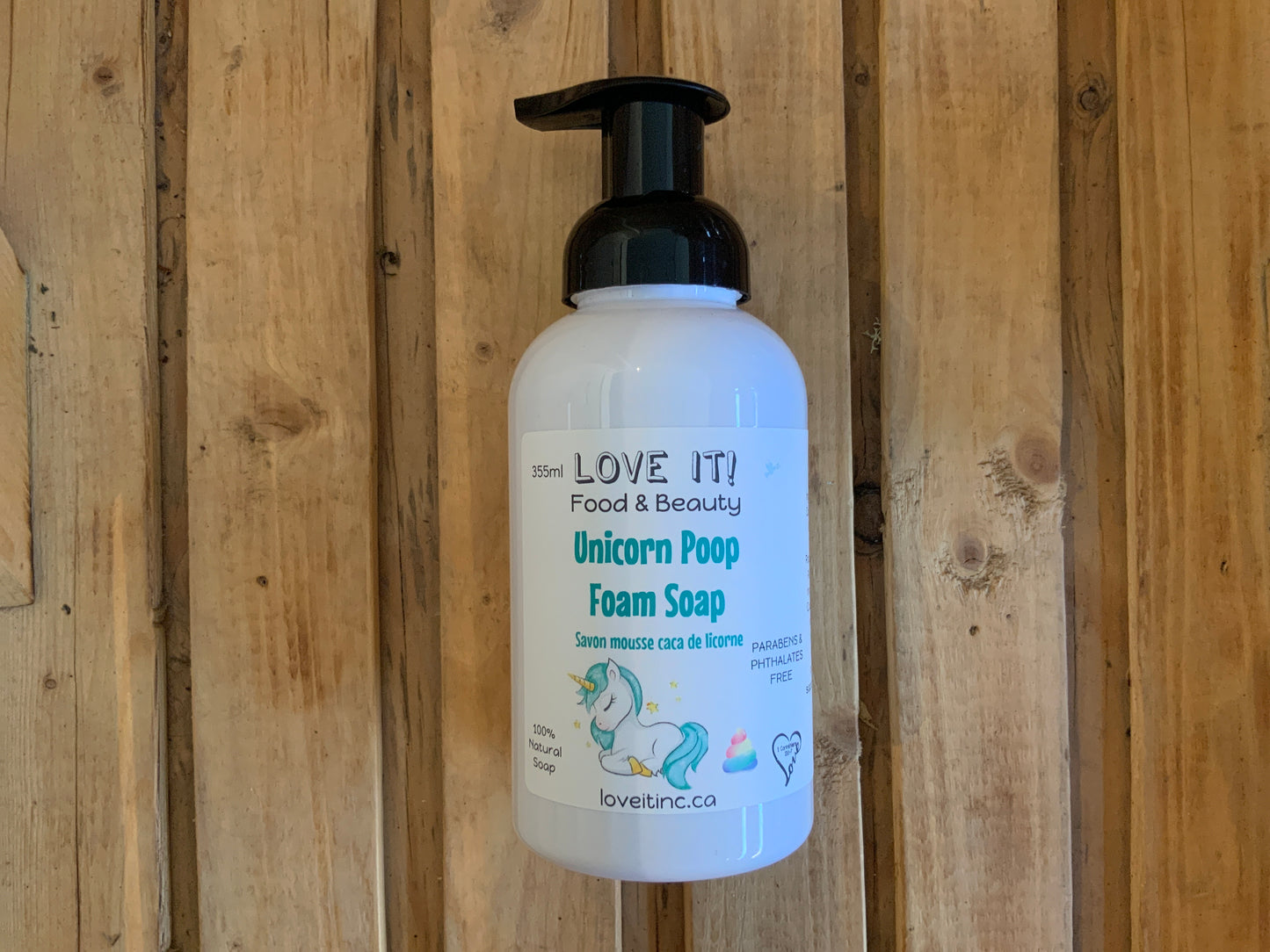 Love it Food & Beauty Inc. - Foaming Hand Soap - Unicorn Poop