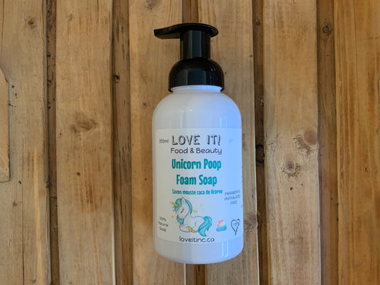 Love it Food & Beauty Inc. - Foaming Hand Soap - Unicorn Poop