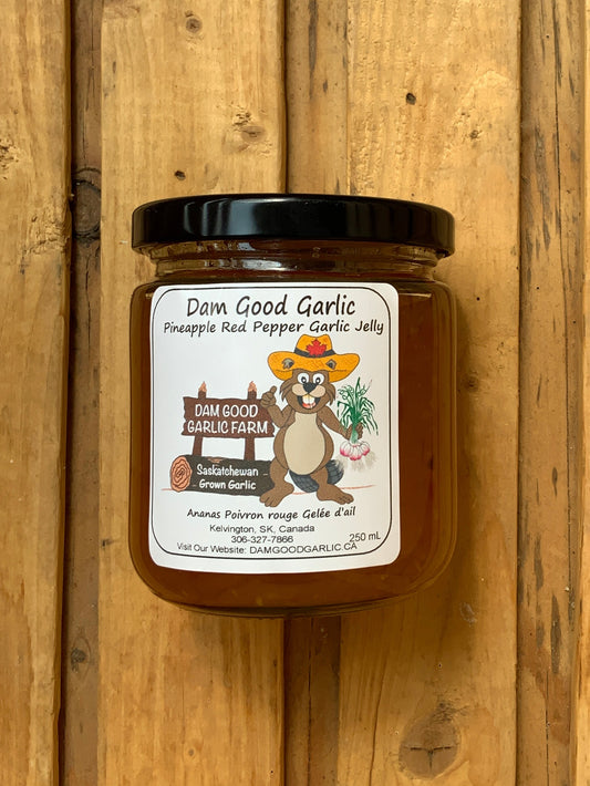 Dam Good Garlic - Garlic Pepper Jelly - Pineapple