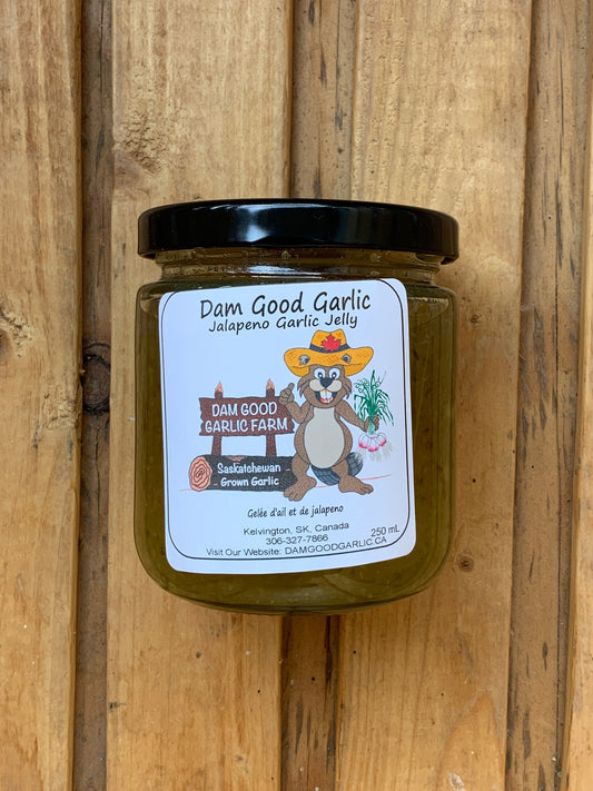 Dam Good Garlic - Garlic Pepper Jelly - Jalapeno