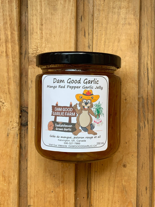Dam Good Garlic - Garlic Pepper Jelly - Mango