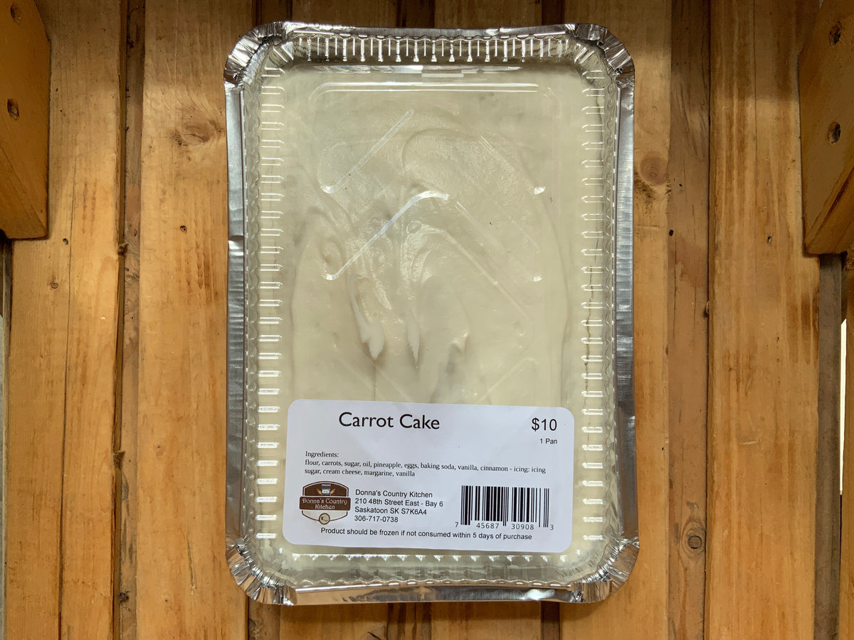 Donna’s Country Kitchen - Carrot Cake - Pan
